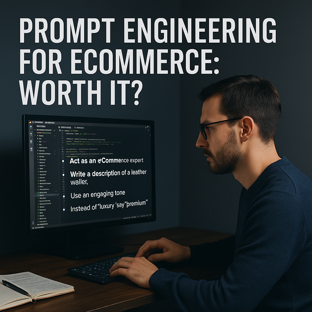 Prompt engineering for ecommerce