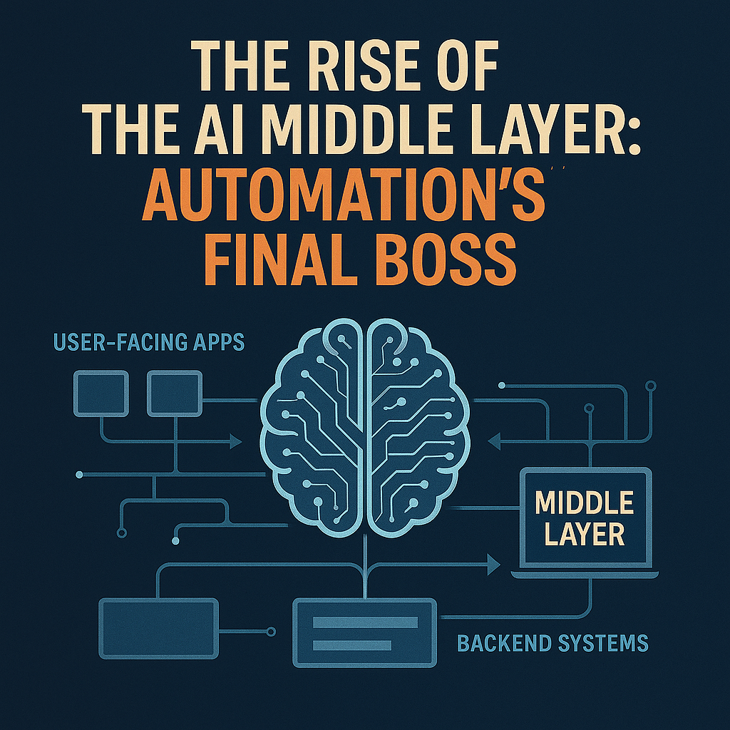 AI Middle layer is where the rubber meets the road