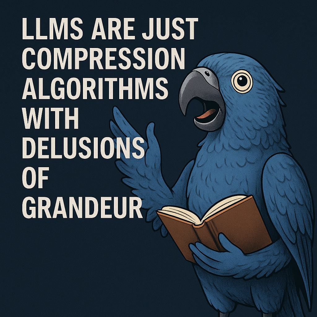 LLMs are smart parrots
